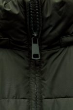 ANORAK LONG À CAPUCHE IMPERMÉABLE ET COUPE-VENT